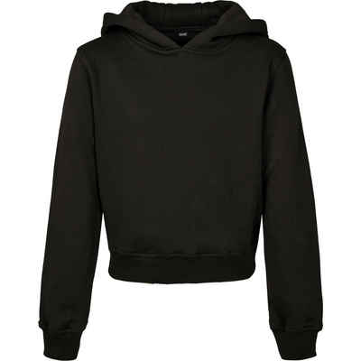Build Your Brand Kapuzensweatshirt modischer bauchfreier Kapuzen Hoody / Cropped Sweatshirt für Mädchen bauchfrei Kapuzen-Sweater