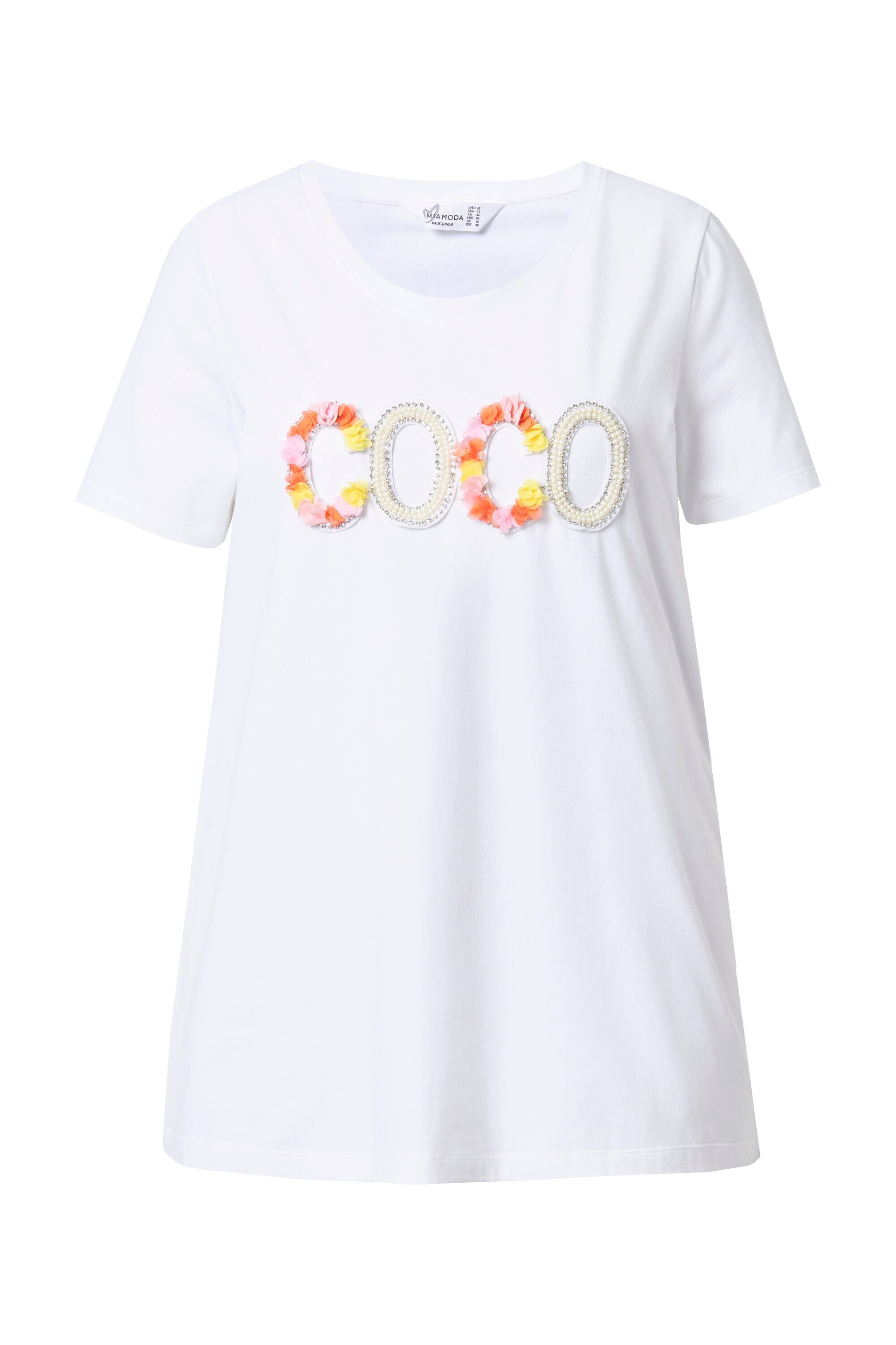 MIAMODA T-Shirt T-Shirt A-Linie COCO-Applikation günstig online kaufen
