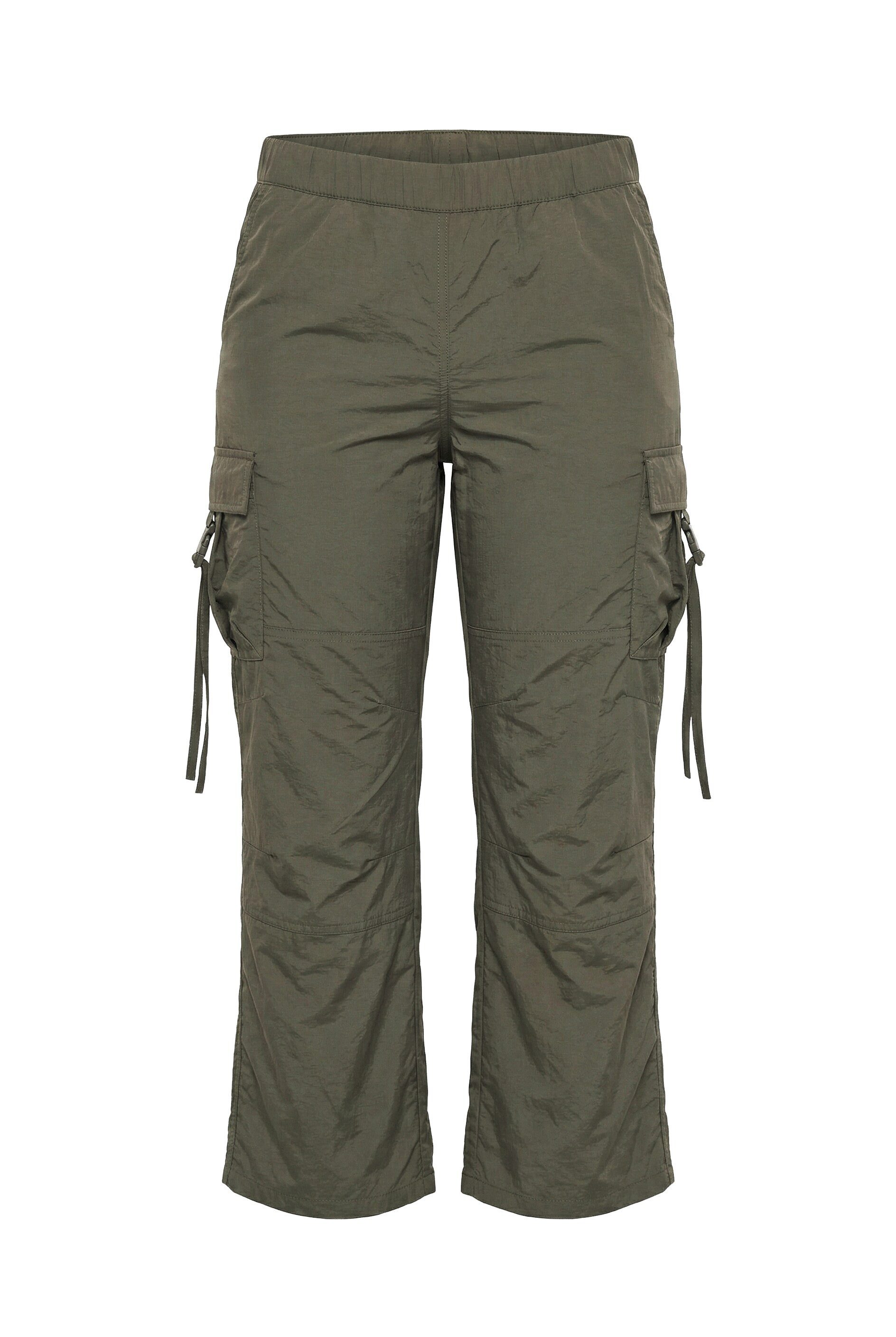Ulla Popken Cargoshorts Cargohose Utility-Style Elastiklbund Cargotaschen
