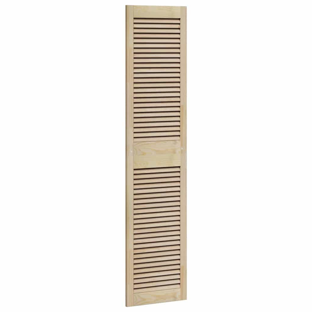 vidaXL Schranktür Schranktür Natur 170 x 2,1 x 39,5 cm Massives Kiefernholz (1 St)