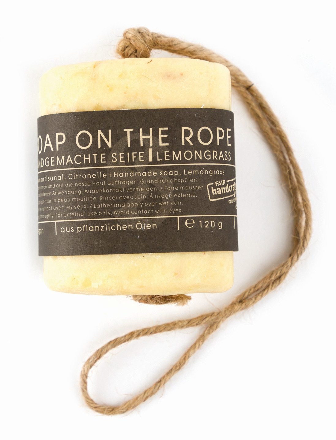 El Puente Handseife Seife "Soap on the rope", Vegan, Handmade