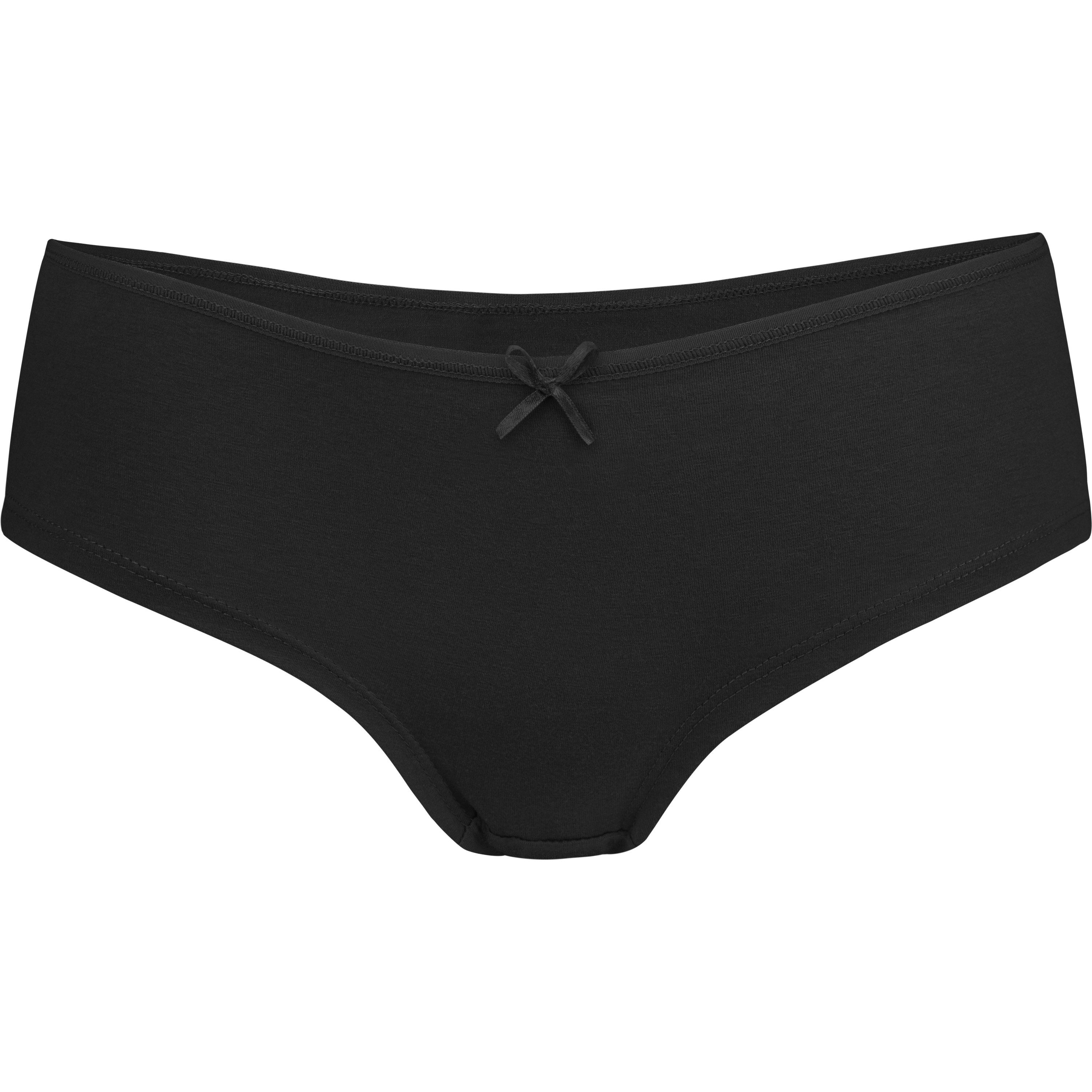 Fabio Farini Hipster Damen Unterhosen - Frauen Hipster Set aus Baumwolle (Packung, 8-St) im sportlichen Panty-Style mit Schleifchen – Bild 5 von 5