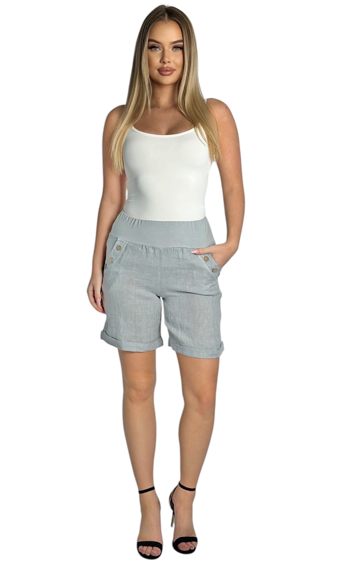 Mississhop Leinenhose 100 % Leinen Damen günstig online kaufen