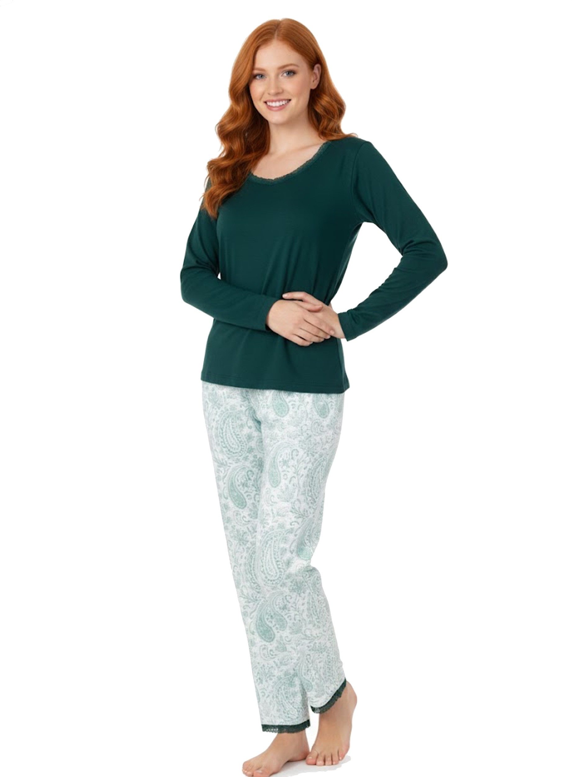 Cocain underwear Schlafanzug Damen Nachtwäsche Pyjama 100 % Baumwolle (Pack günstig online kaufen