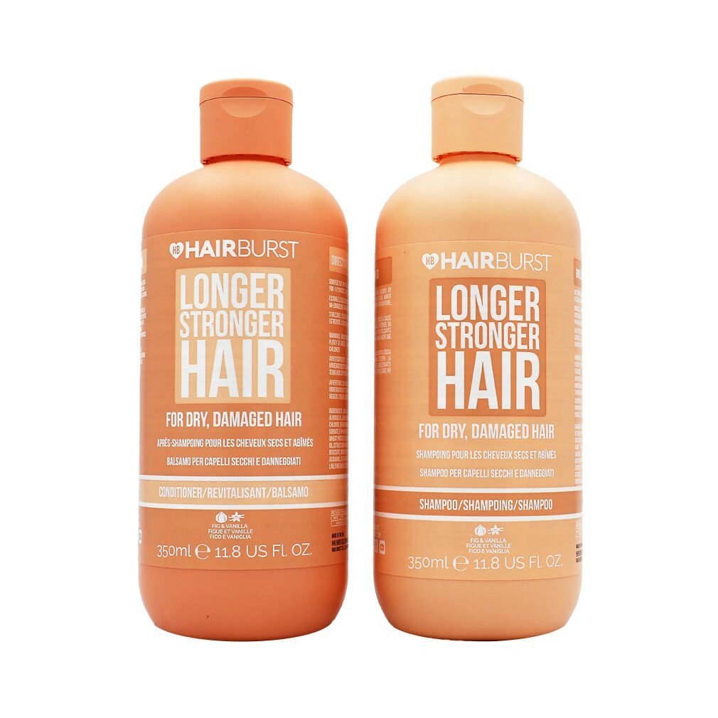 Hairburst Haarshampoo Dry and Damaged Hair Bundle - Shampoo 350ml + Conditioner 350ml