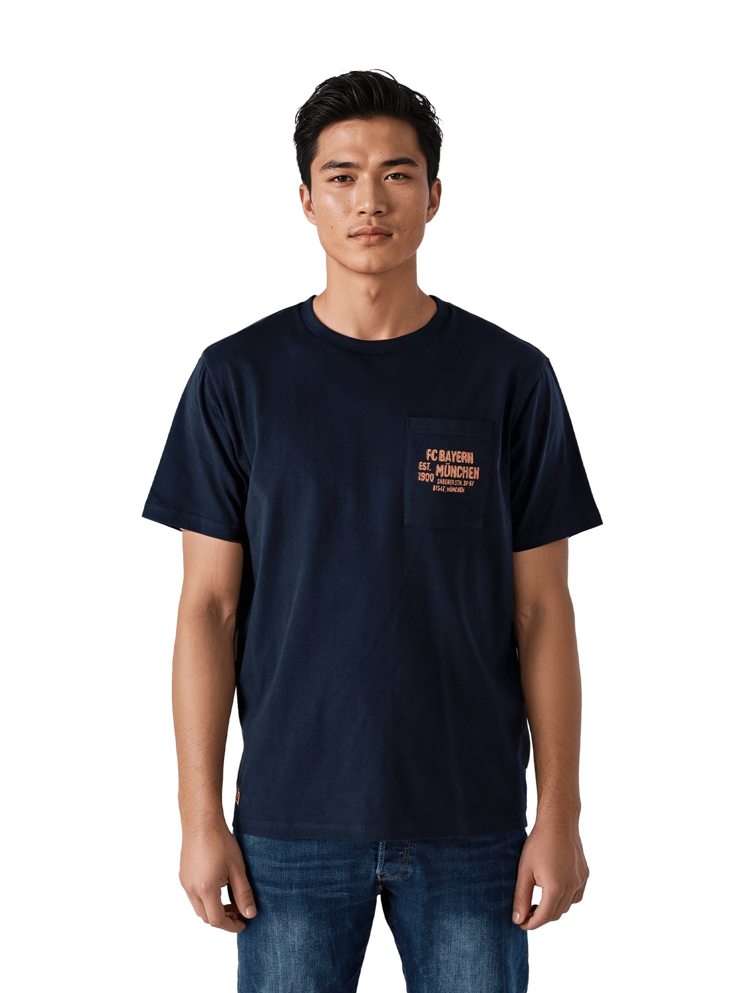 FC Bayern München T-Shirt FC Bayern München, T-Shirt Rekordmeister, Herren, Navy