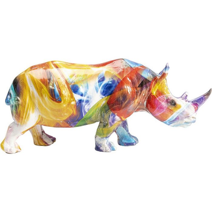 KARE Dekoobjekt Deko Figur Colored Rhino