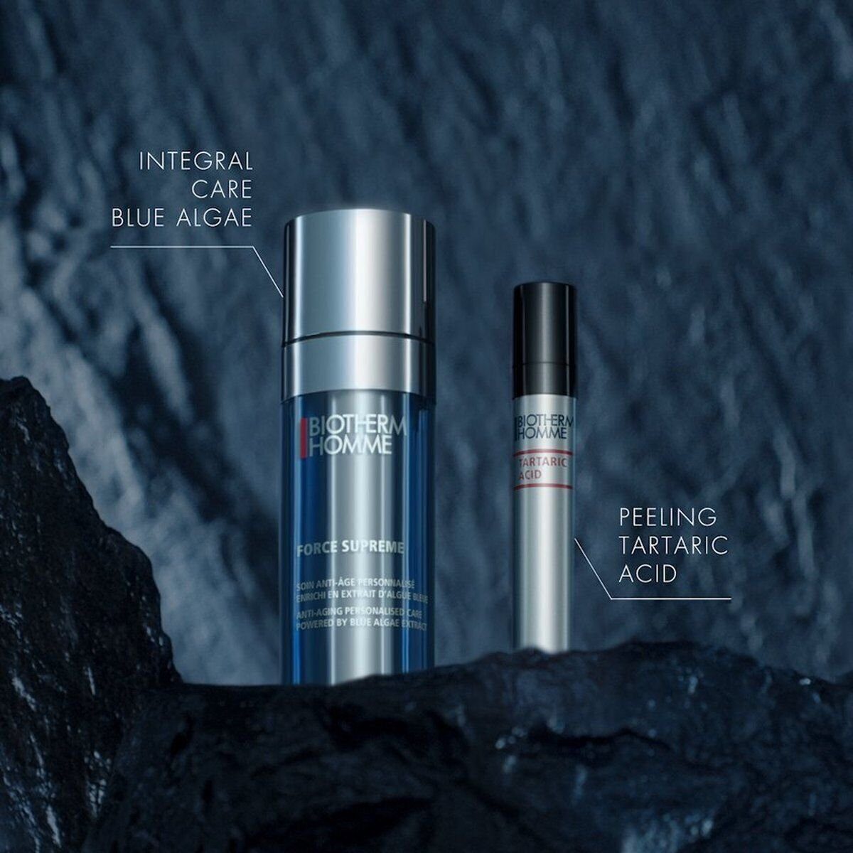 BIOTHERM Anti-Falten-Serum Homme Force Supreme Personalised Anti-Aging Care + Tartaric Acid 37ml