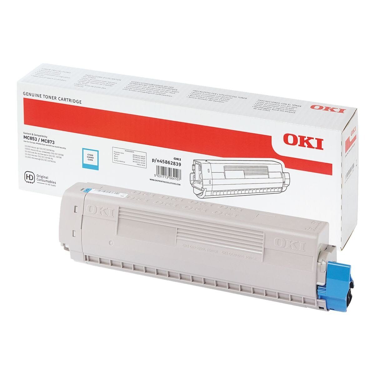 OKI Tonerpatrone 45862839