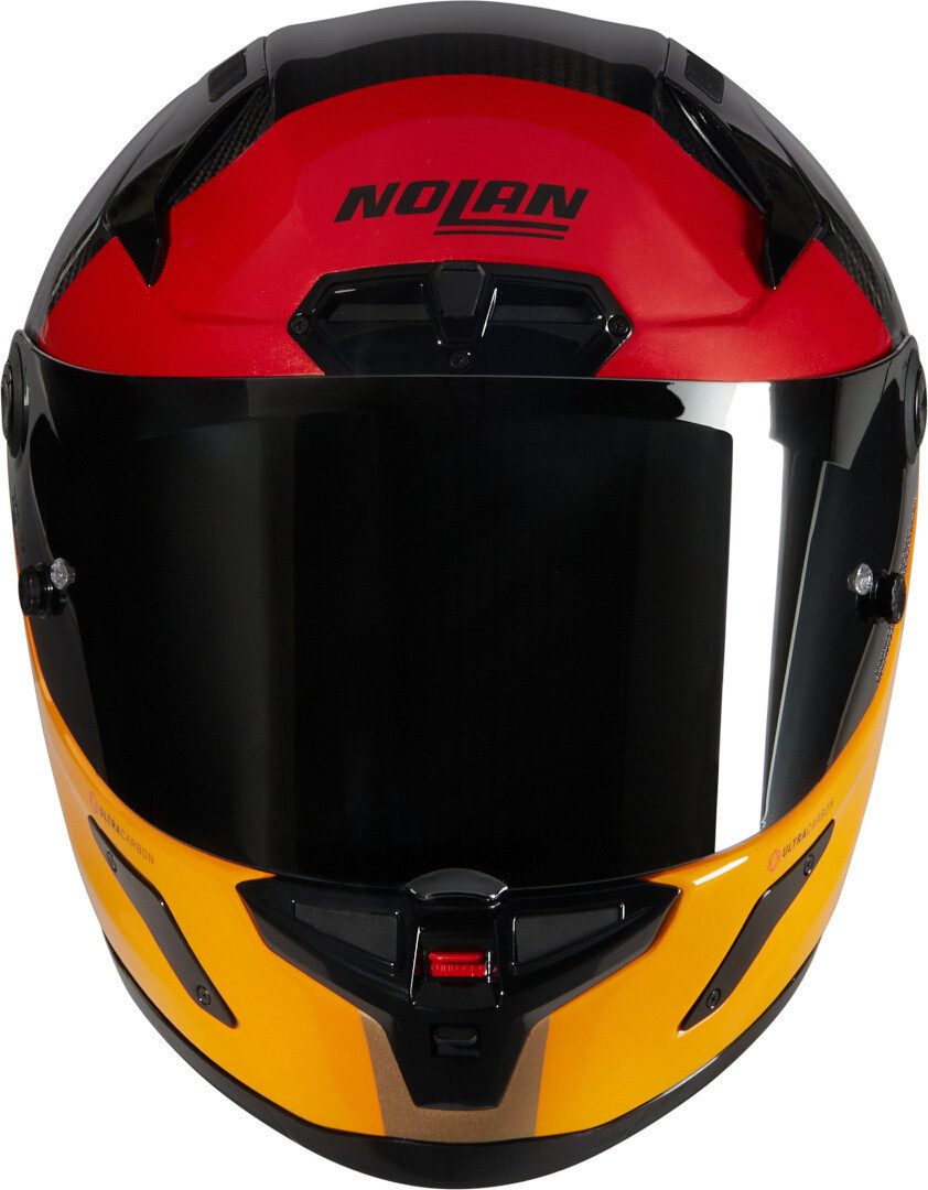 NOLAN Motorradhelm X-804 RS Ultra Carbon Blocco Helm, Notfallsystem-Polsterung (EQRS)