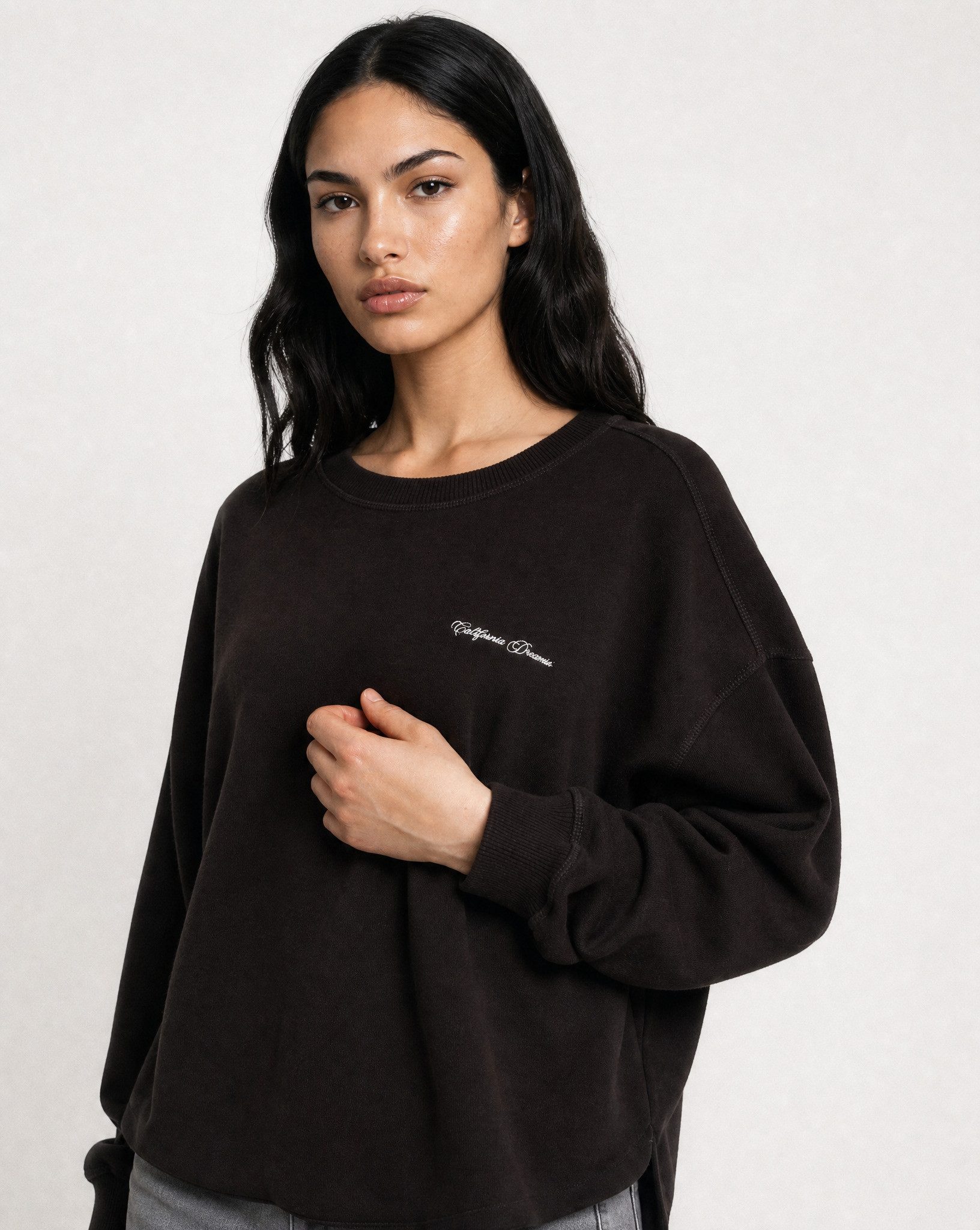 Smith & Soul Sweater mit überschnittener Schulter