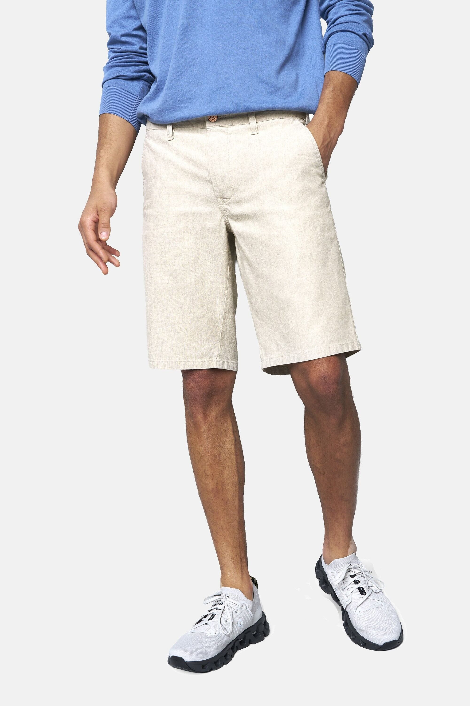 MEYER Stoffhose M5 Short 1-6027 aus Leinen