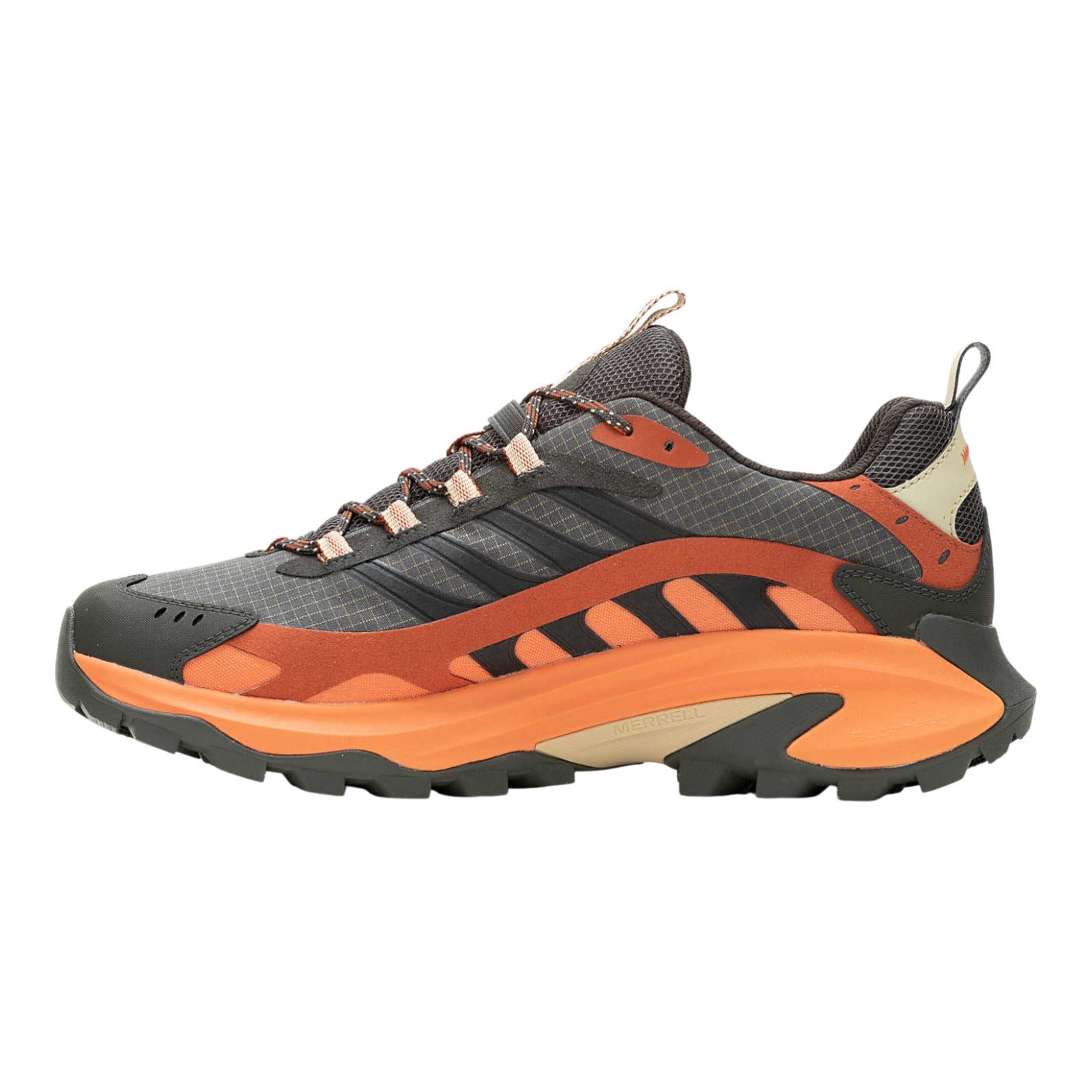 Merrell Moab Speed 2 GTX (Trail, wasserdicht) grau/orange Herren Wanderschuh