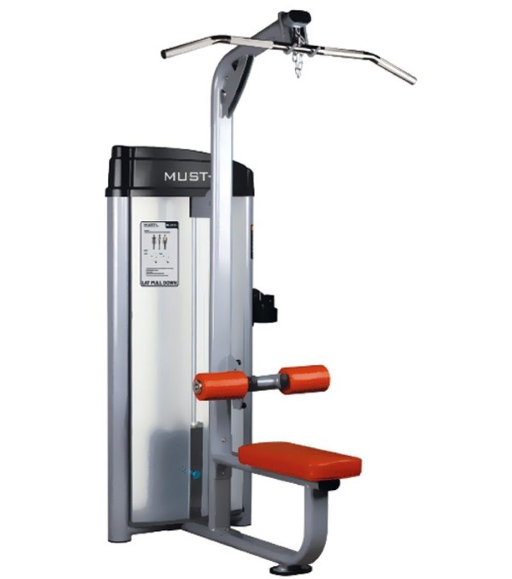 Kraftstation Lat Pulldown Latzugmaschine Ruder Maschine Rowing Kraft Fitness