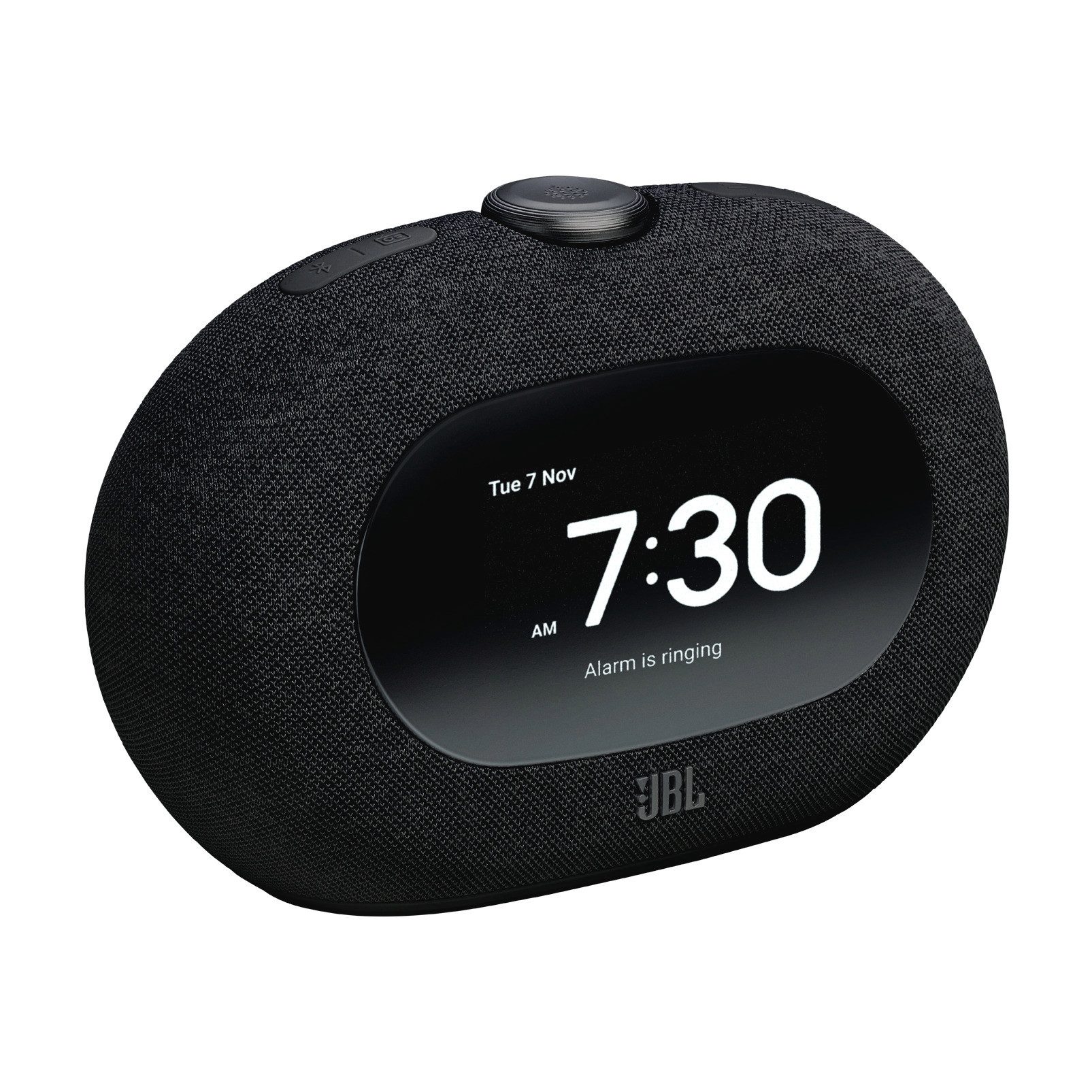 JBL Horizon 3 Bluetooth-Radiowecker mit DAB/DAB+/UKW Uhrenradio (Digitalradio (DAB), FM-Tuner, 5,00 W, USB-C-Ladeanschluss zum Laden von Smartphones oder anderen USB-Geräten)