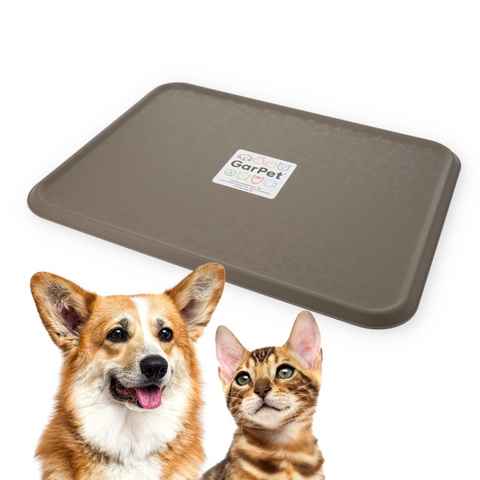 GarPet Napfunterlage Napfunterlage Hunde Katzen Fressnapf Futternapf Unterlage Matte