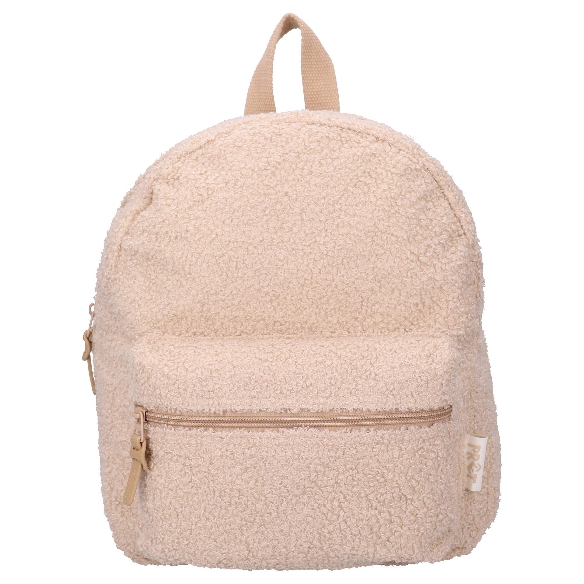 Vadobag Rucksack Prêt Rucksack Ridge And Row – Beiger Kinder aus Rippstoff