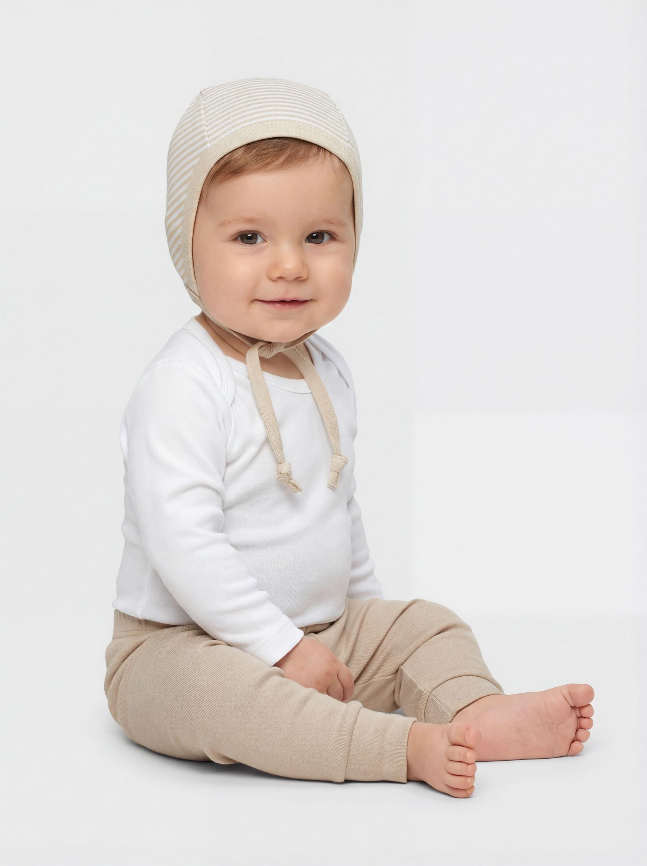 TupTam Erstlingsmütze TupTam Unisex Baby Erstlingsmütze zum Binden 2er Pack