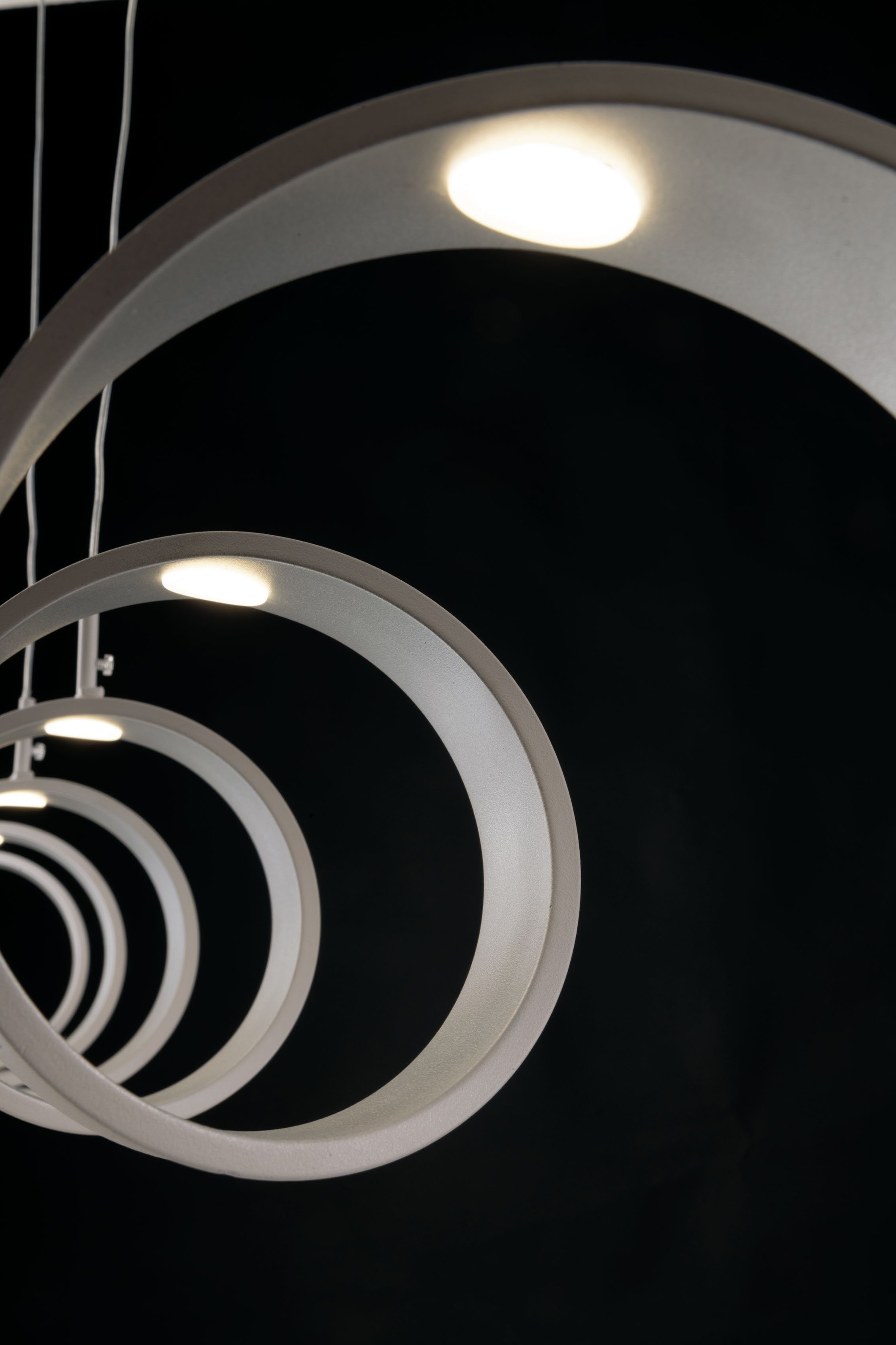 LED HELIX, LED LUCE Design integriert, Pendelleuchte Warmweiß fest