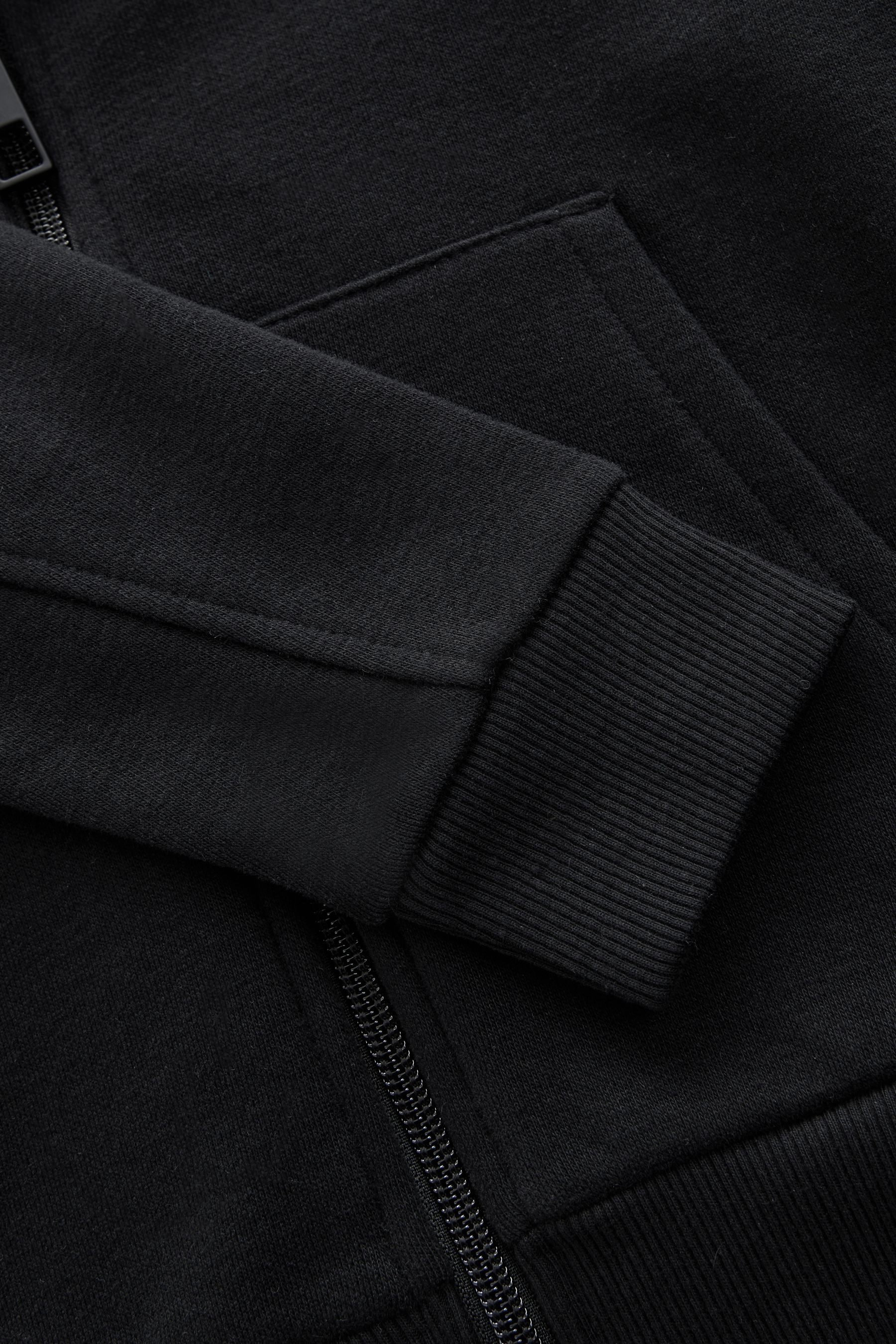 Next Hoodie Basic-Kapuzenjacke mit Reißverschluss (1-tlg) – Bild 4 von 4