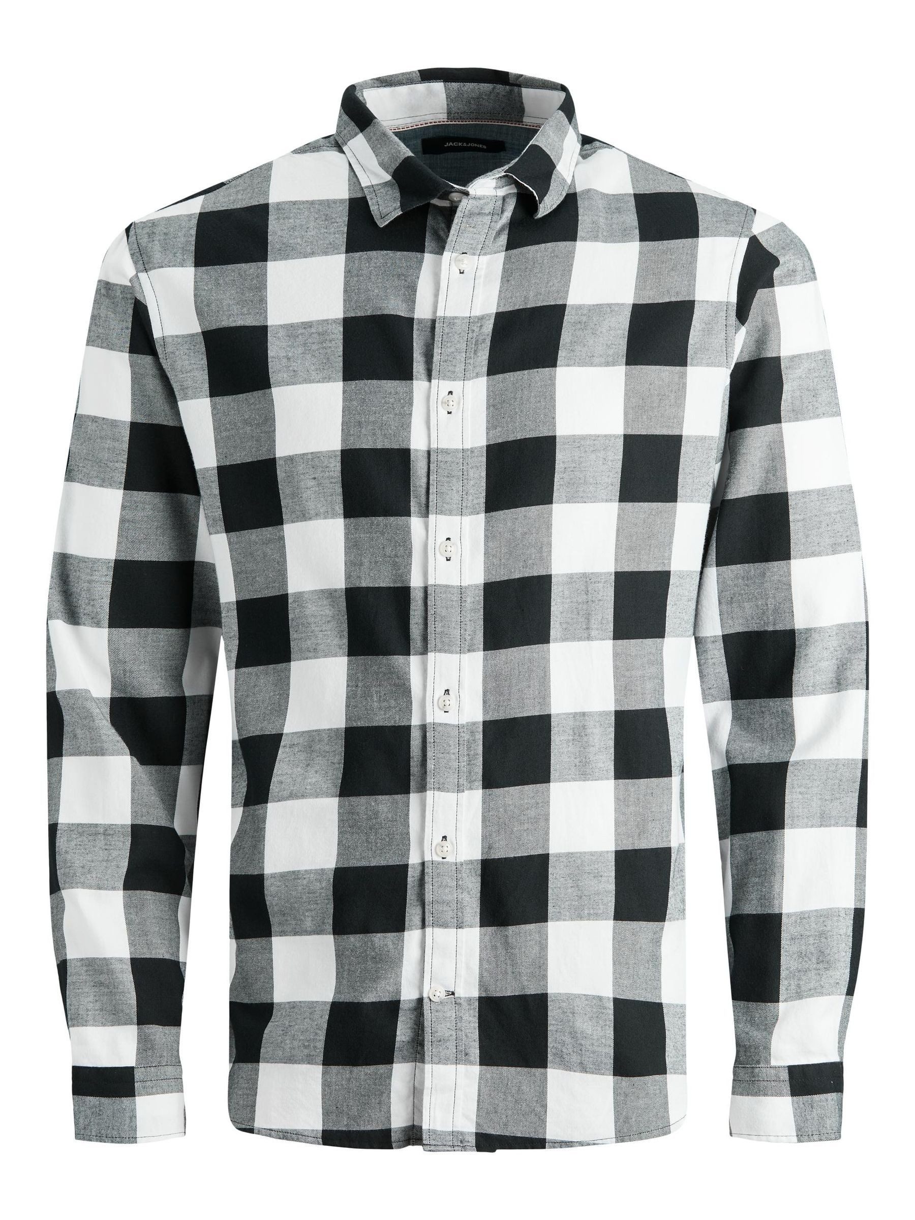 Jack & Jones Langarmhemd Slim Fit JJEGINGHAM JJEGINGHAM TWILL SHIRT L/S NOO günstig online kaufen