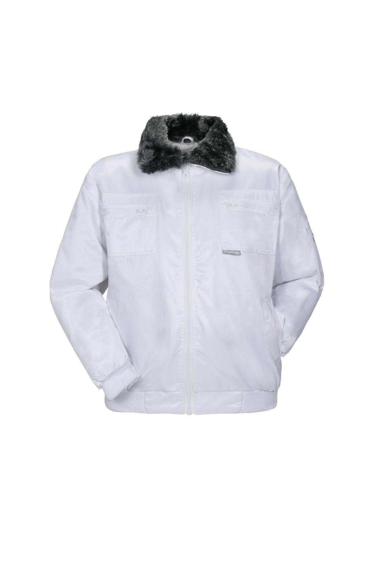 Planam Arbeitsjacke PLANAM Gletscher-Comfortjacke OUTDOOR Webpelzfutter Weiß