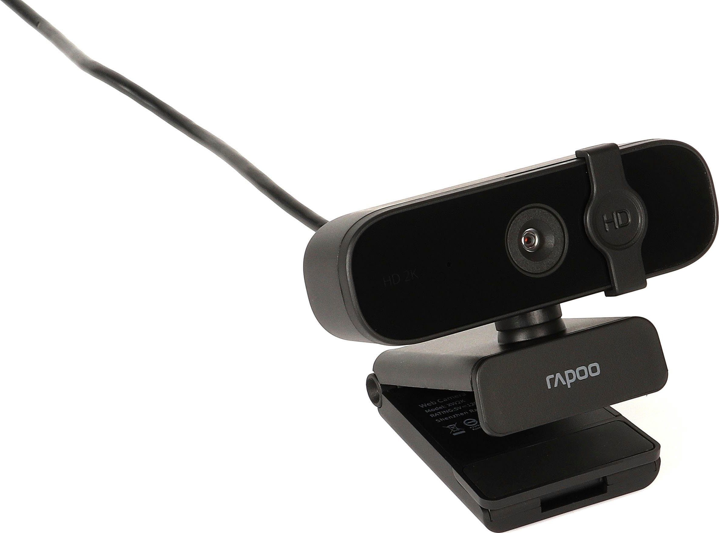 (Full Camcorder 2K Rapoo XW2K (4MP) HD) HD Webcam Full