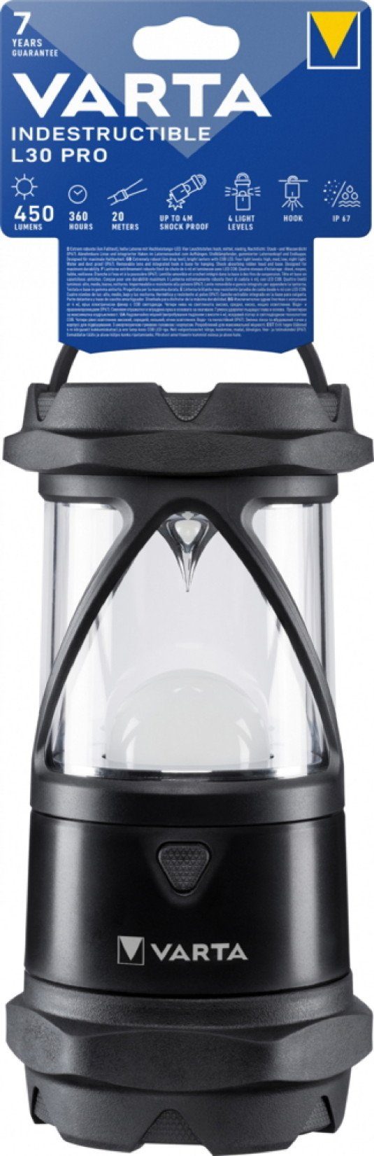 VARTA LED Taschenlampe Varta Laterne LED Indestructible L30 Pro Lantern 187 günstig online kaufen