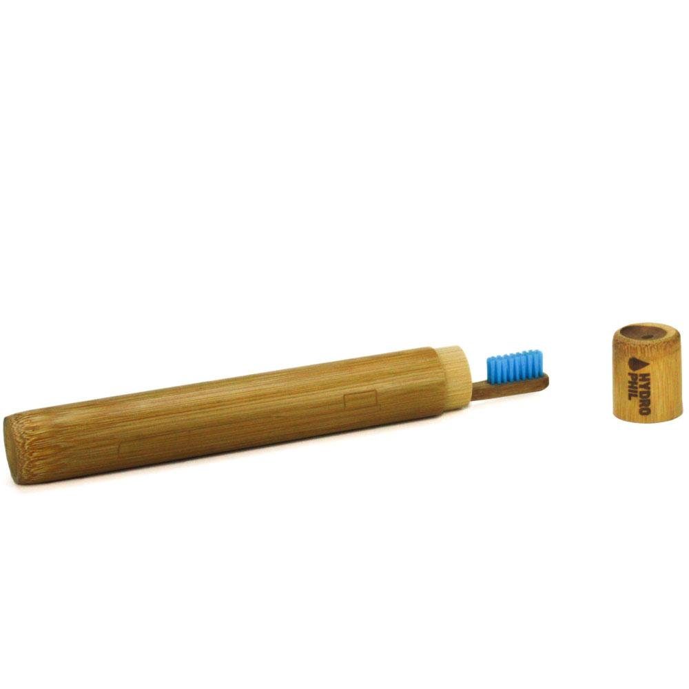 Hydrophil Zahnbürste Zahnbürsten Etui Bambus, Stk
