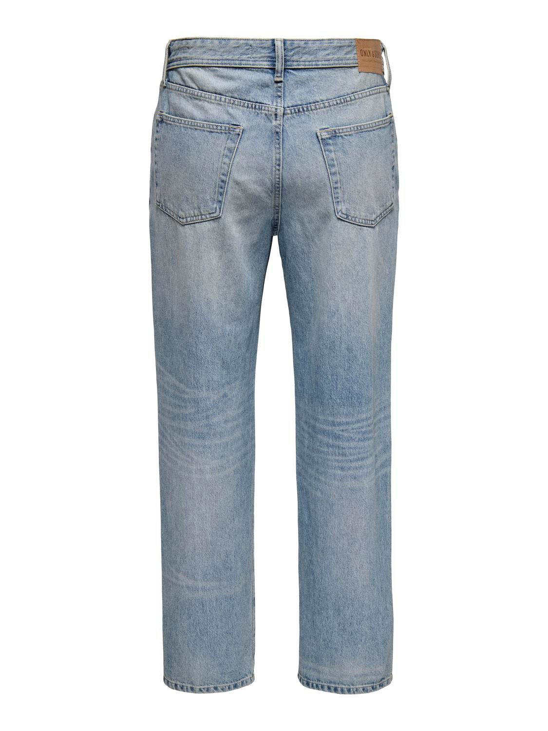ONLY & SONS Loose-fit-Jeans ONSFADE LOOSE WB 6778 A14 DNM NOOS