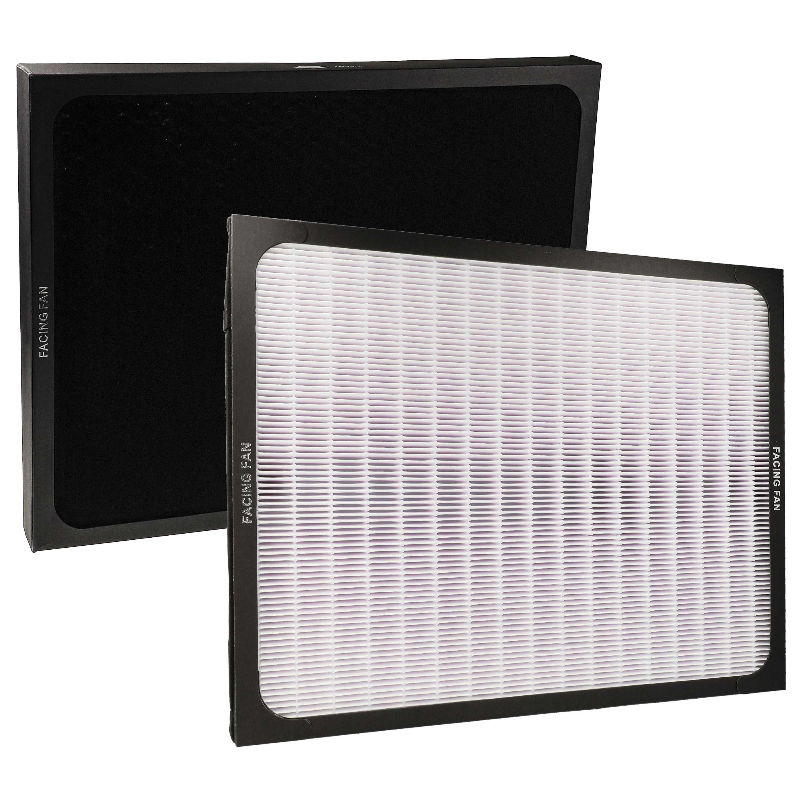 vhbw Filter-Set passend für Blueair Classic 201, 215B, 205C, 210B, 203 Slim, 205, Zubehör für Blueair Classic 201 215B 205C 210B 203 Slim 205 203C 203