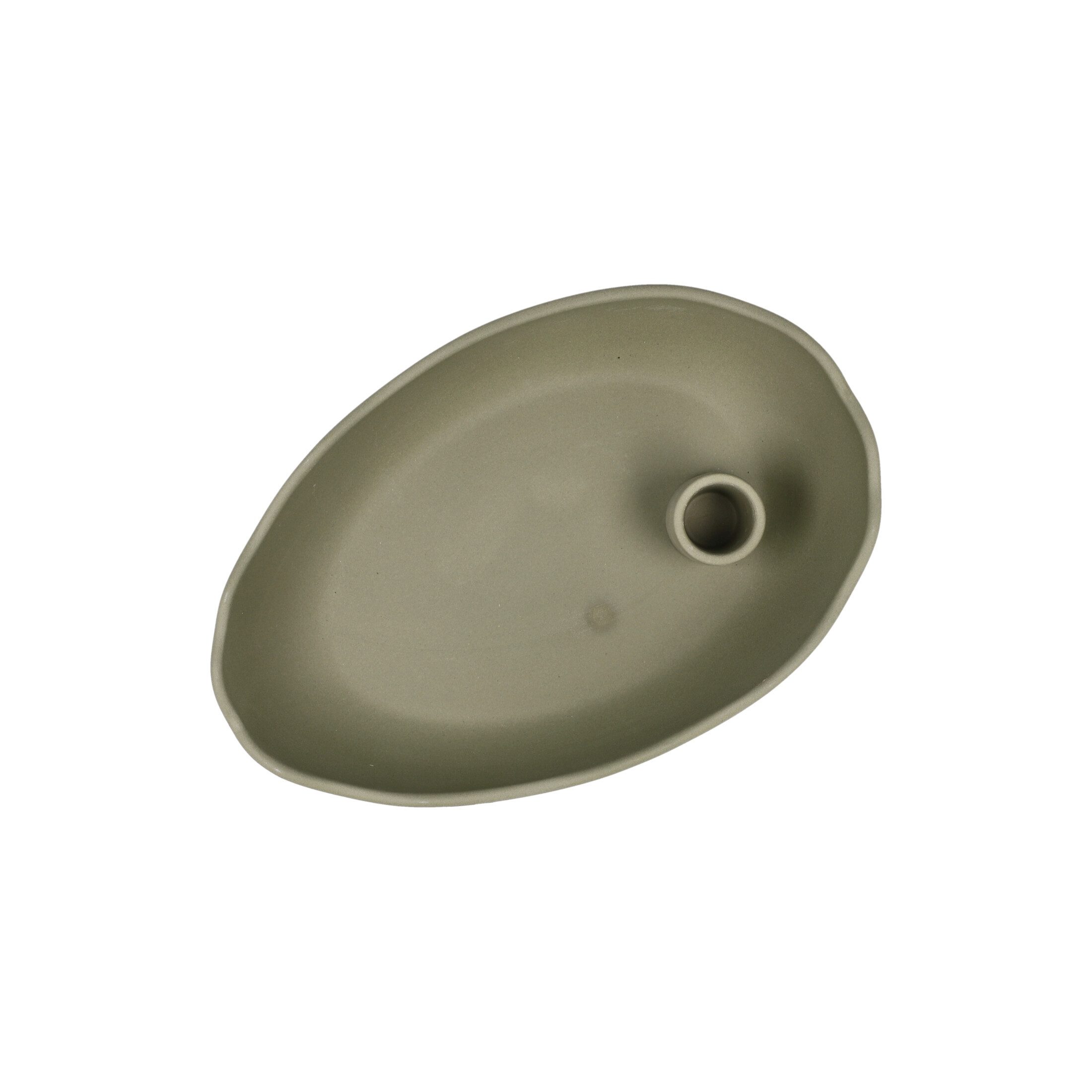 Goebel Standkerzenhalter Wohnaccessoires, Farbe: Grün, Höhe: 4.5cm