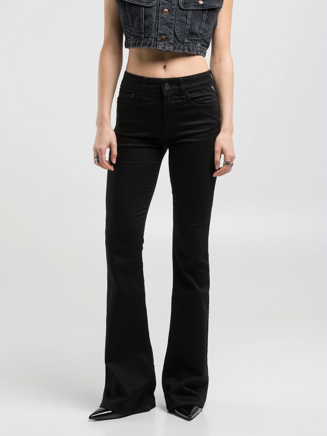 Replay 5-Pocket-Jeans JOELLA im Flare Fit