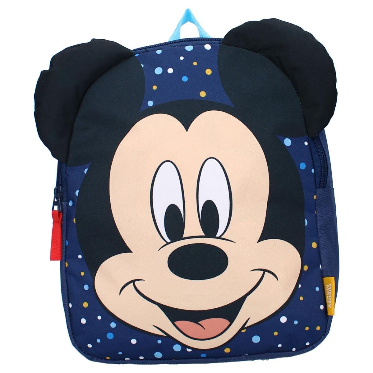 Vadobag Kinderrucksack Kinderrucksack 7 Liter Mickey Maus Be Amazing, 3D Ohren