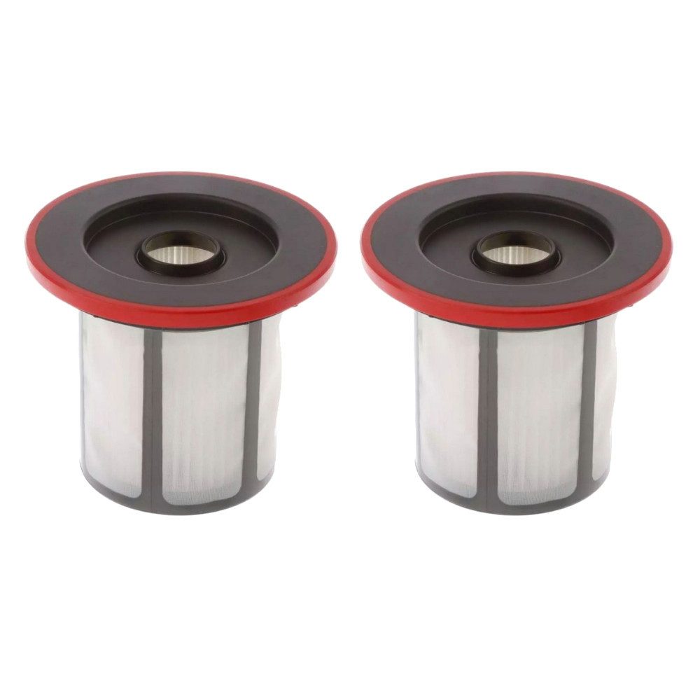 Trade-Shop HEPA-Filter Patronenfilter 2x passend für Bosch Unlimited Serie 6 Akkusauger, Zubehör für Stielstaubsauger, Handstaubsauger, (Akku)Staubsauger, Höhe: ca. 94 mm / Außendurchmesser: ca. 109 mm / Filterklasse: H10