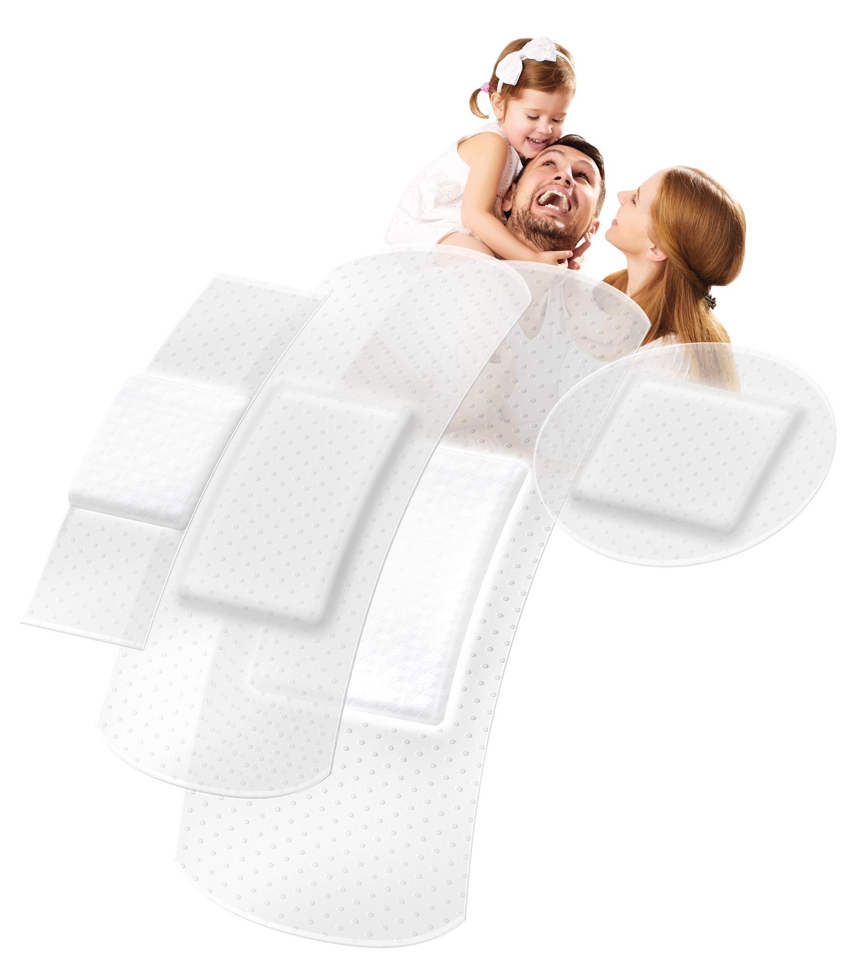 LifeMed Wundpflaster 50 Lifemed Pflaster-Strips halbtransparent Allround 4 Größen