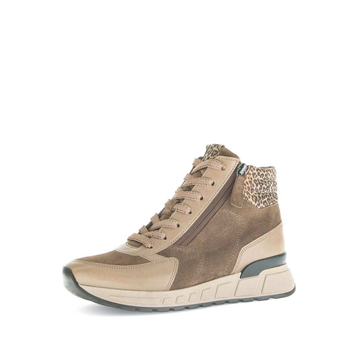 Gabor Sportliche Stiefelette Materialmix Leder Stiefelette günstig online kaufen