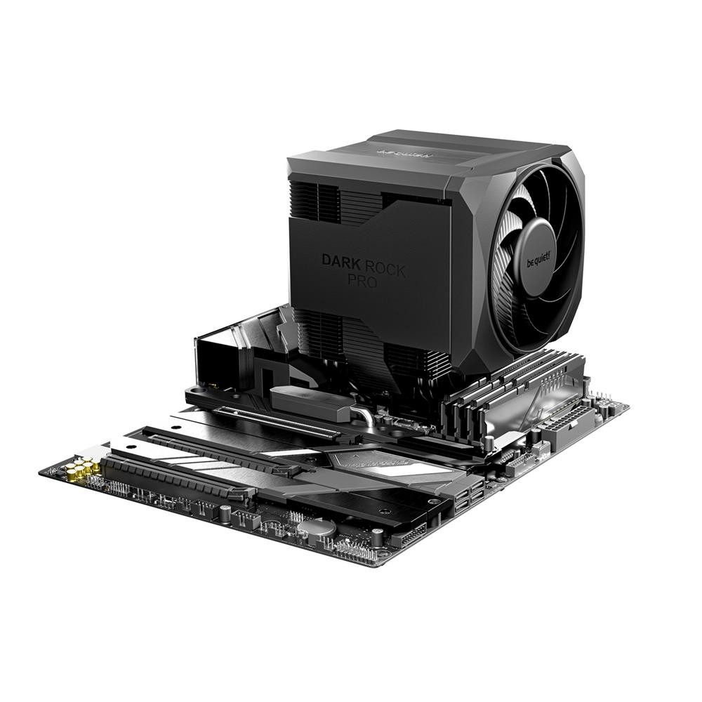 be quiet! CPU Kühler Dark Rock Pro 6, Extrem Hohe CPU-Kühlleistung, Semi-Passiver Quiet-Modus, 7 Heatpipes – Bild 4 von 5