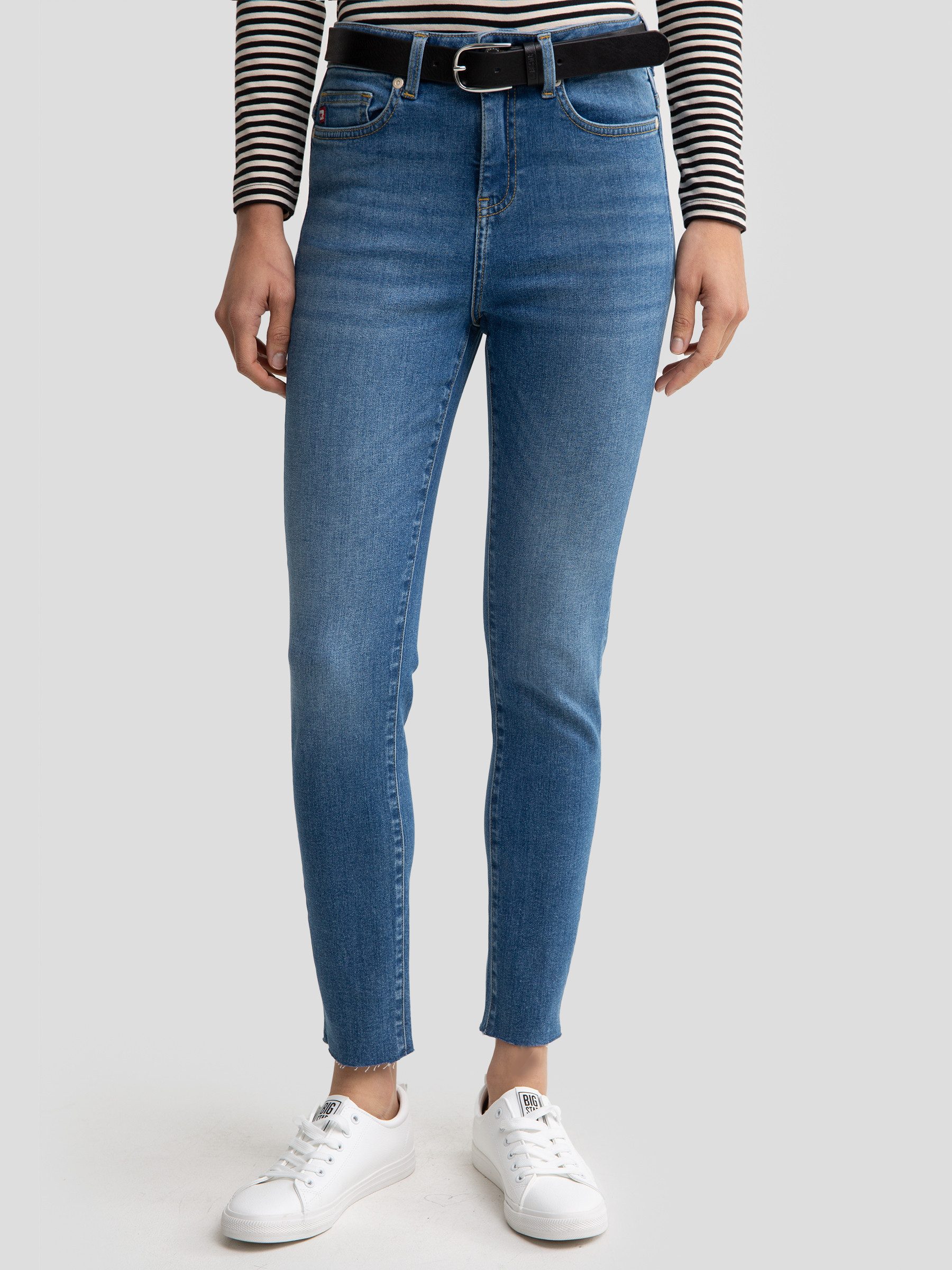 BIG STAR Skinny-fit-Jeans ADELA HIGH WAIST hohe Leibhöhe