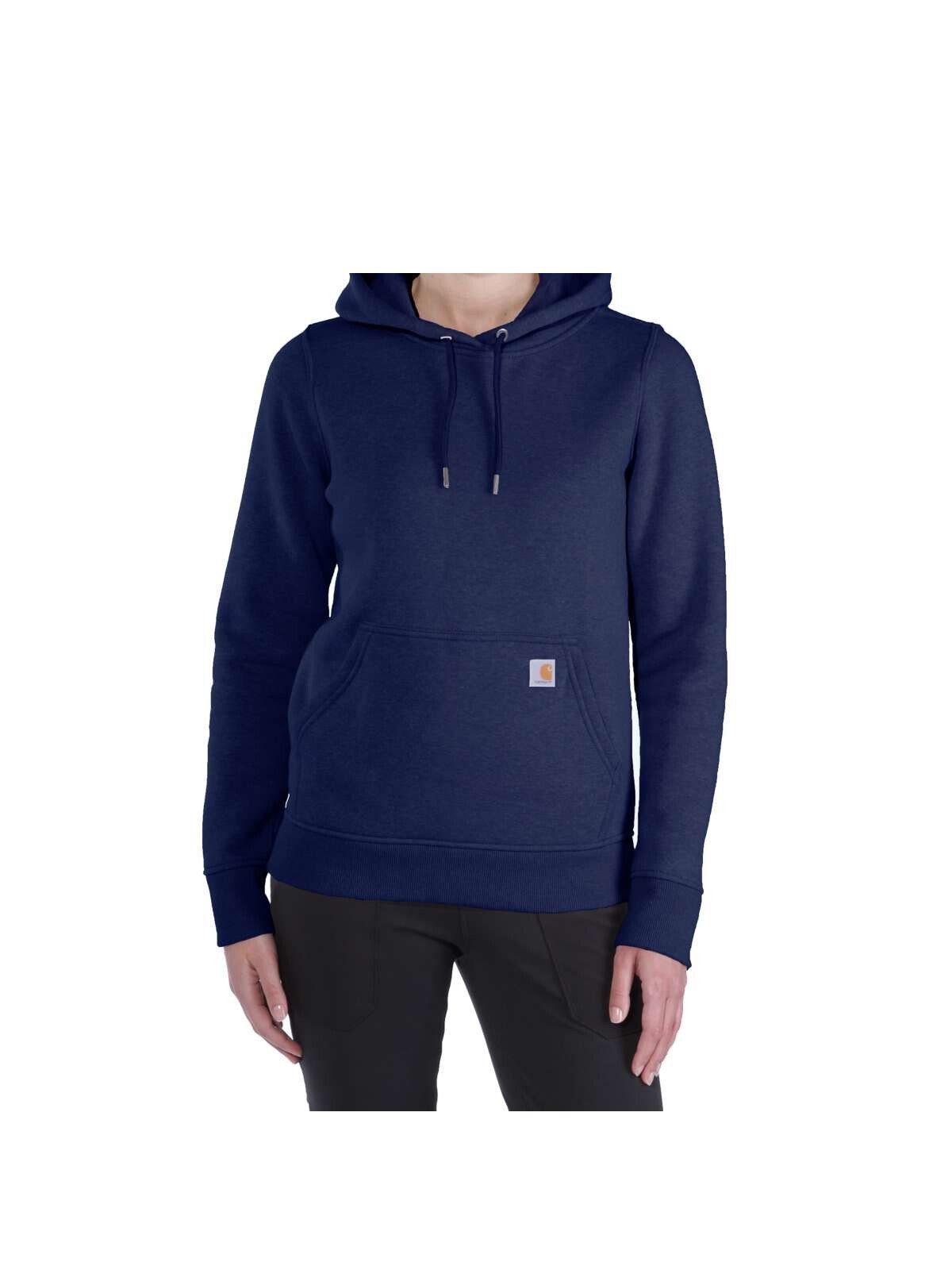 Kapuzensweatshirt Carhartt Clarksburg Sweatshirt marineblau
