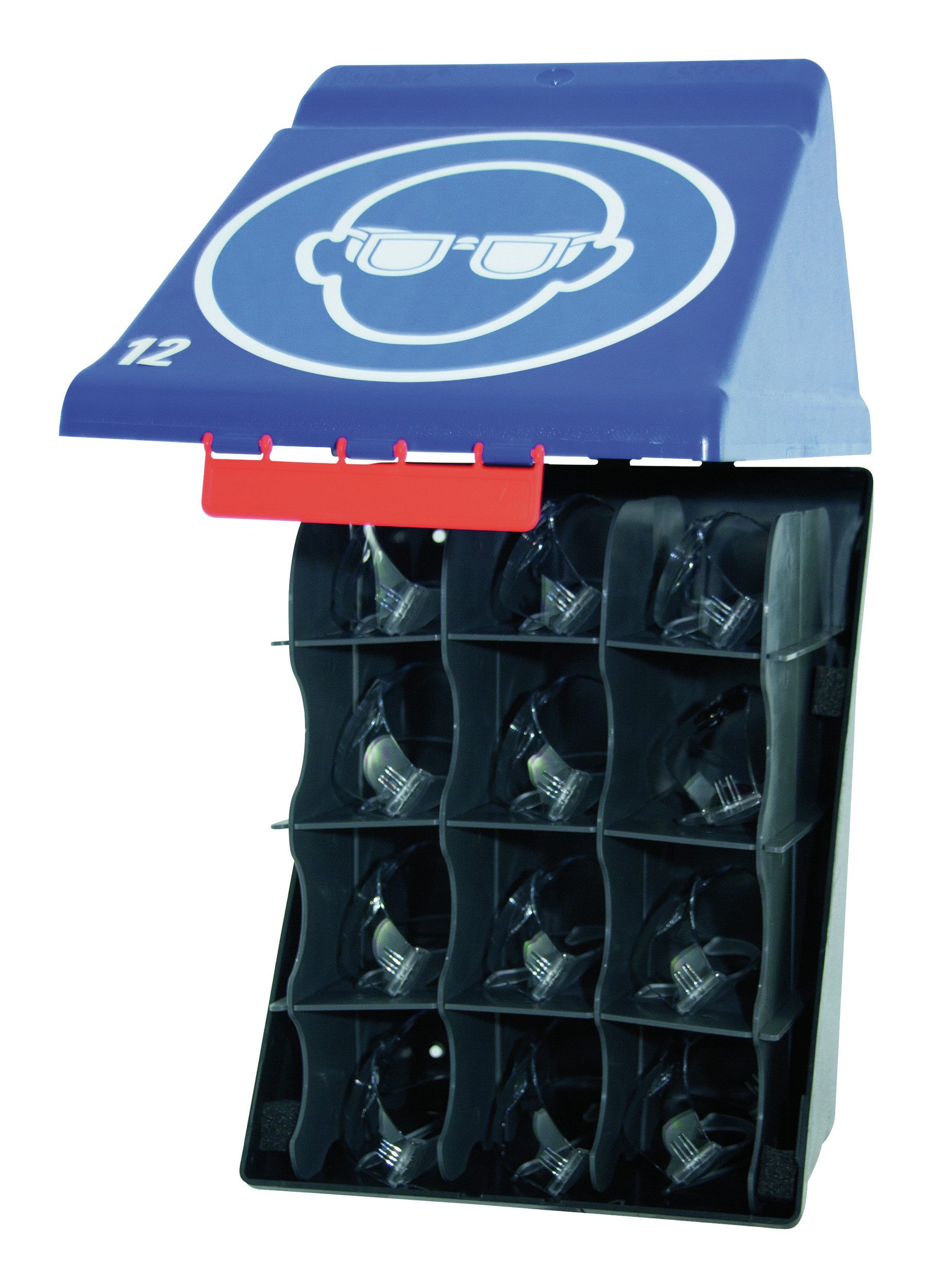 GEBRA Aufbewahrungsbox, SECU Maxi 12 für Schutzbrillen