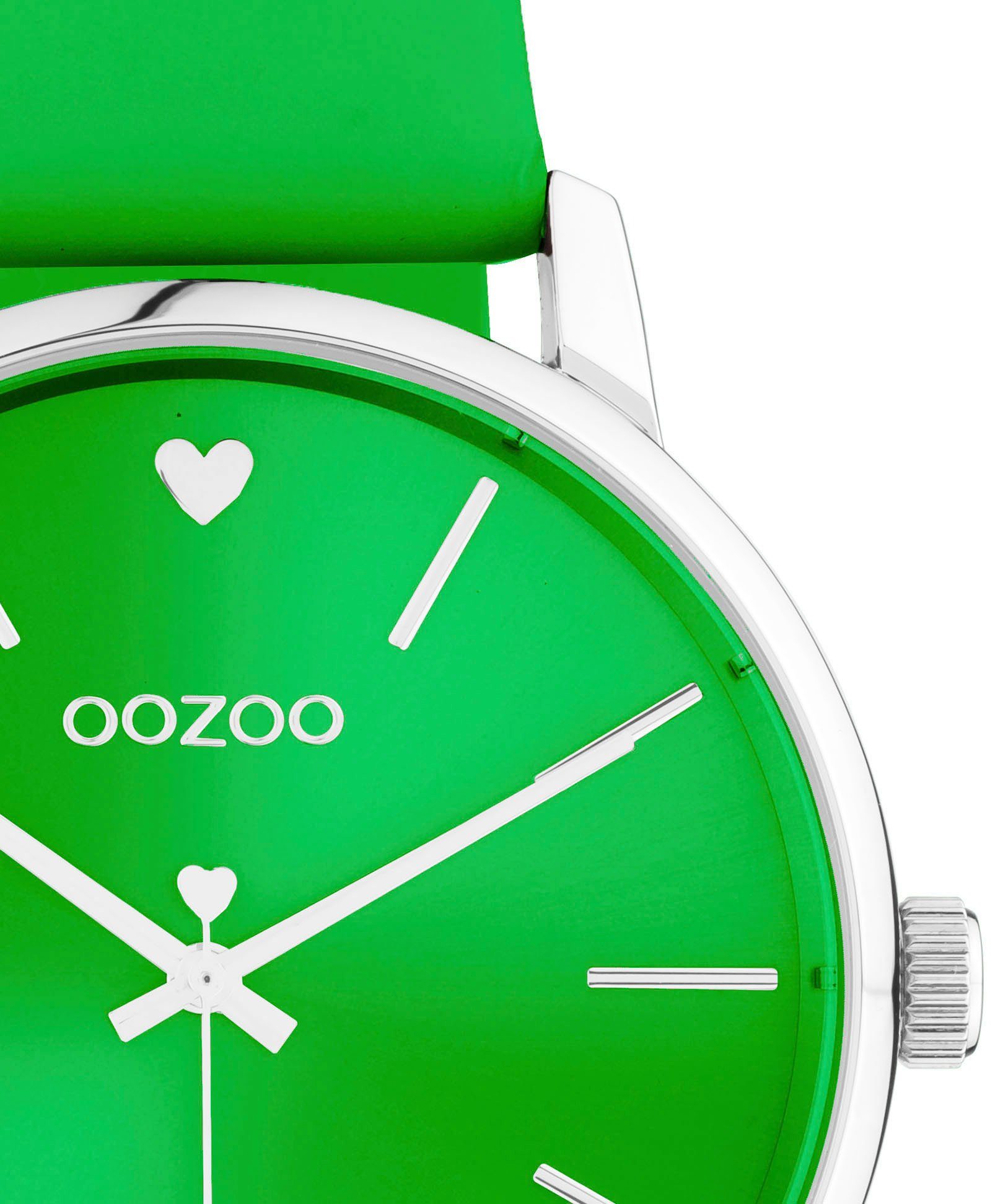 OOZOO Quarzuhr C10988, Armbanduhr, Damenuhr, Lederarmband günstig online kaufen