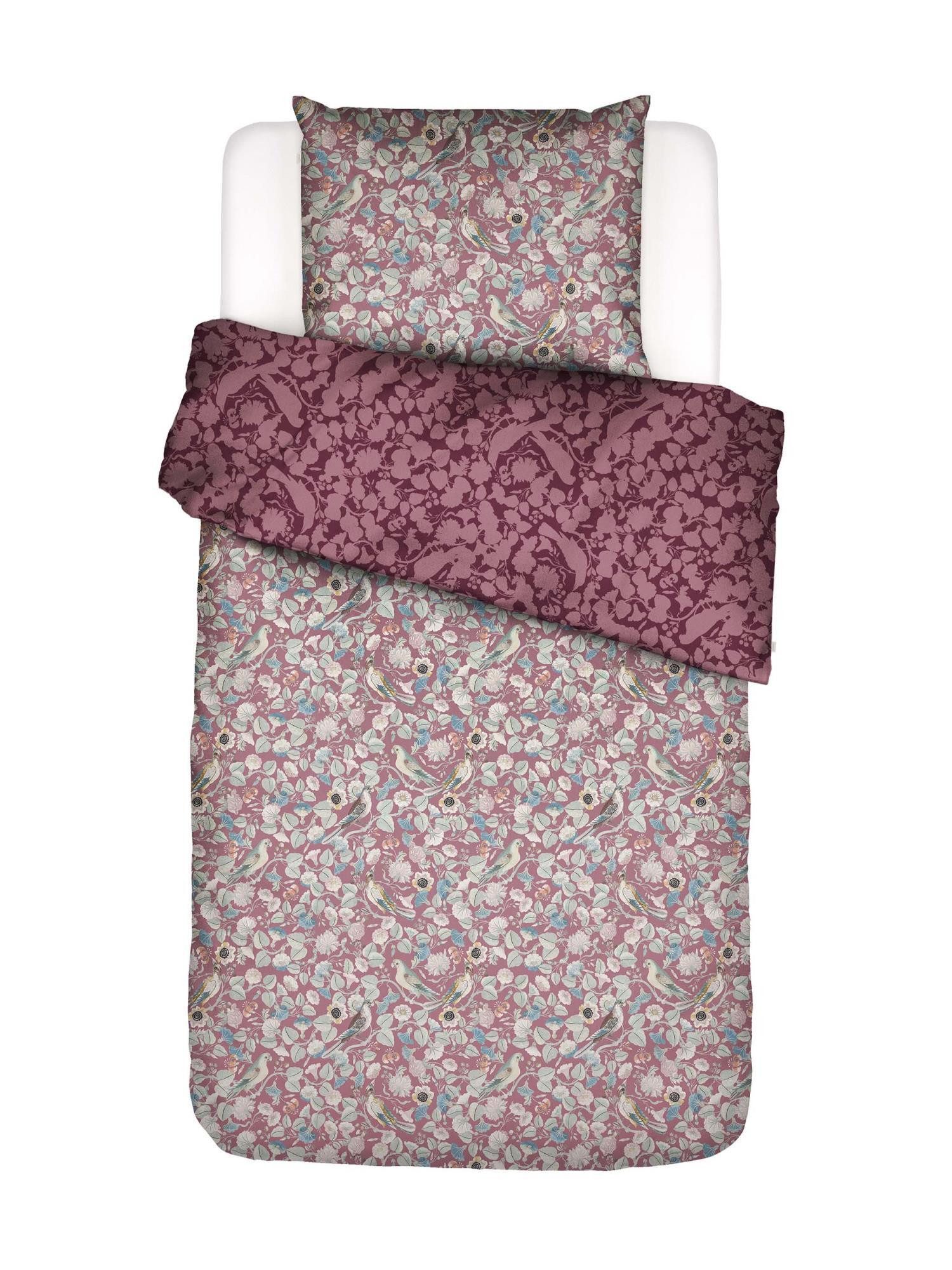 Essenza Bettwäsche Aleste, Satin, 2 teilig, mit floralem Muster