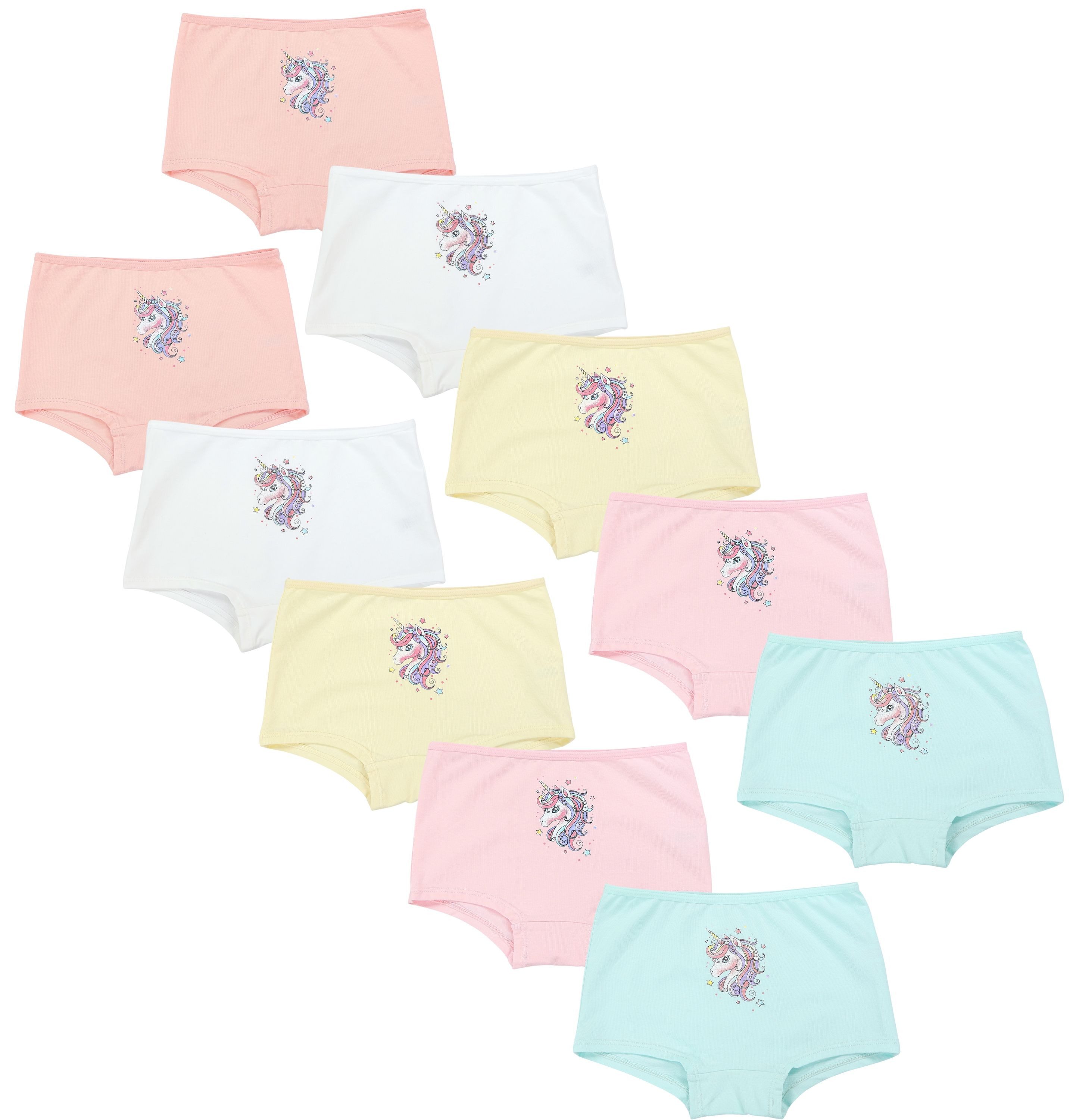 TupTam Panty TupTam Unterhosen Mädchen Shorts 10er Pack