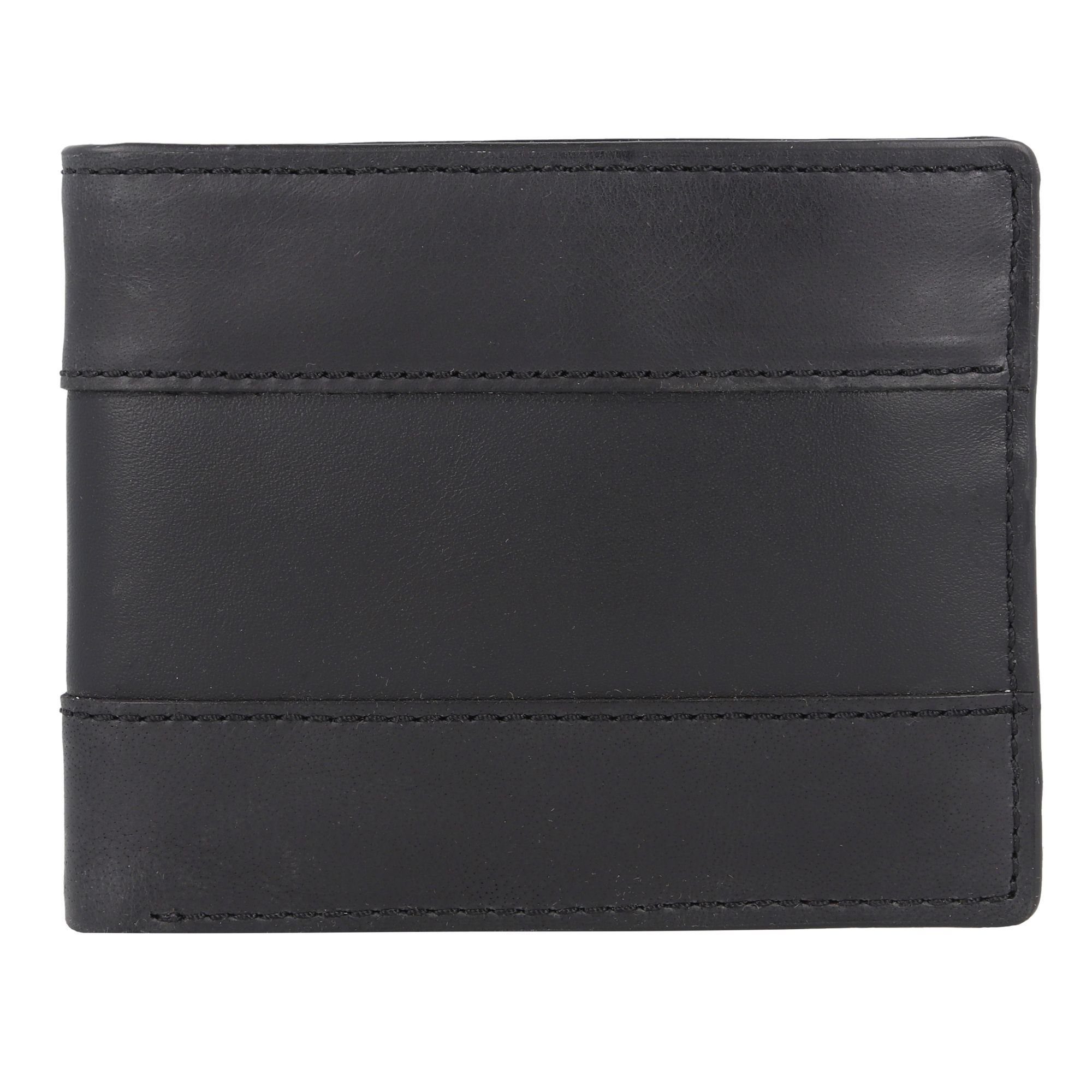 Fossil Geldbörse Everett, Leder black