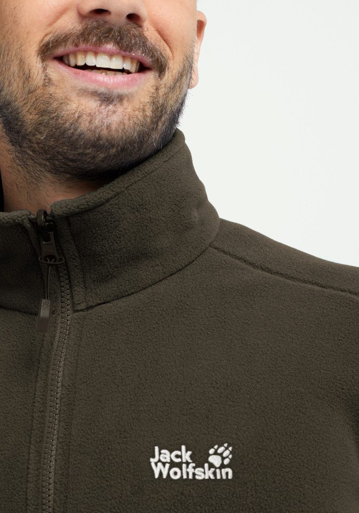 Jack Wolfskin Fleecejacke TAUNUS 200 FZ M mit 3-in-1-System, atmungsaktiv, aus Polyester – Bild 4 von 5