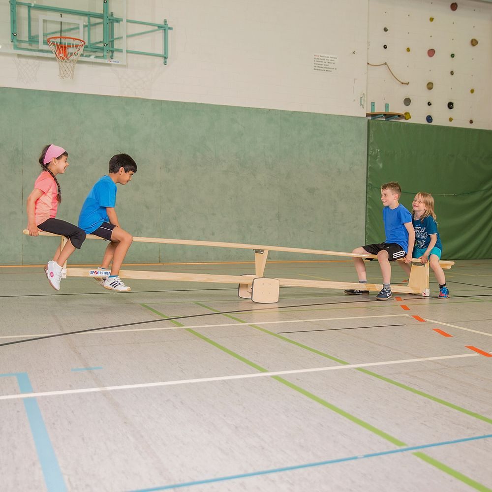 Sport-Thieme Turnbank Schaukelklotz für Turnbänke, Lange Lebensdauer dank massivem Birkenschichtholz