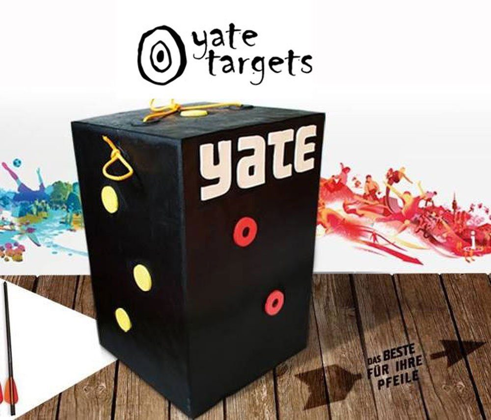 Yate Targets Zielscheibe YATE einfache Bogenschießen Zielscheibe Block 2, Wetterfest Var. Schießwürfel Pfeilentfernung, 60x40x40cm