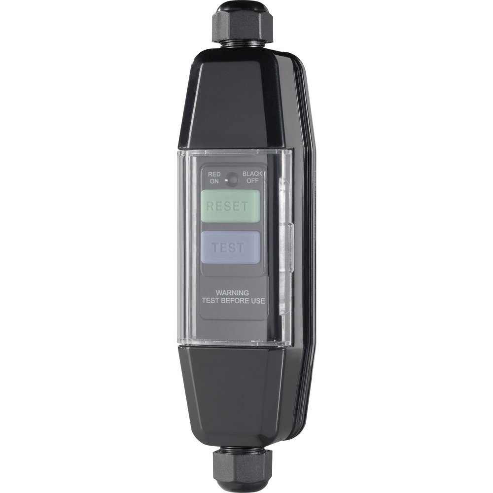Sygonix Personenschutzstecker Sygonix SY-3530658 Personenschutz-Zwischenschalter 230 V/AC Schwarz