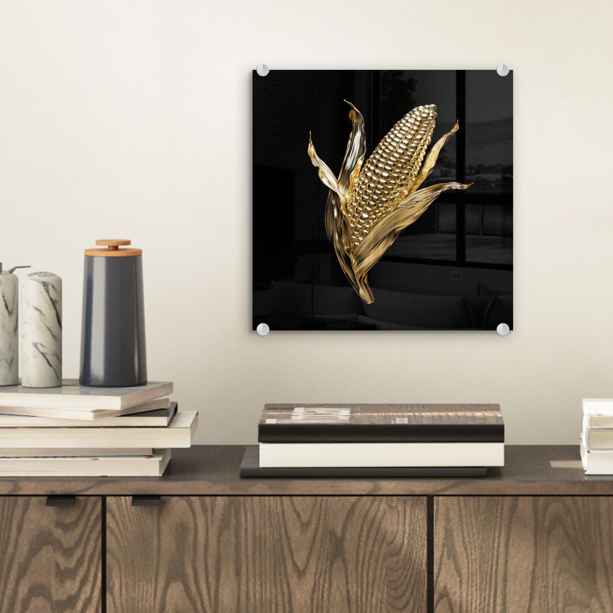 MuchoWow Acrylglasbild Mais - Lebensmittel - günstig online kaufen